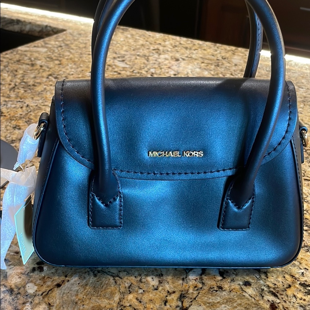 Michael by Michael  Kors Black Small Satchel  Bag NWT